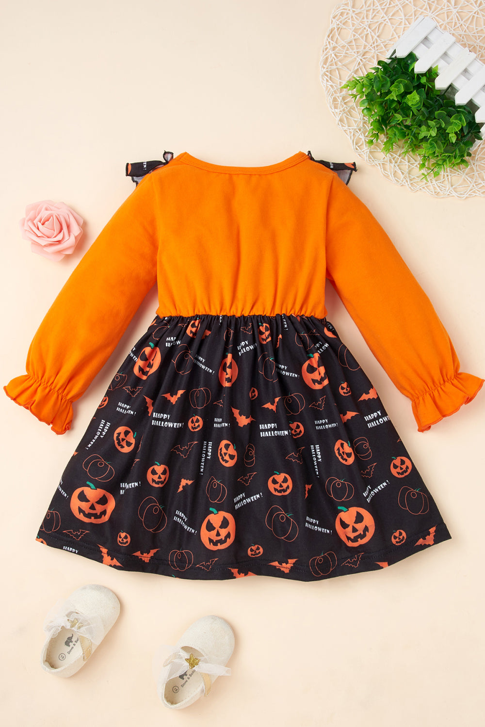 Happy Haunting Kid's Halloween Dress